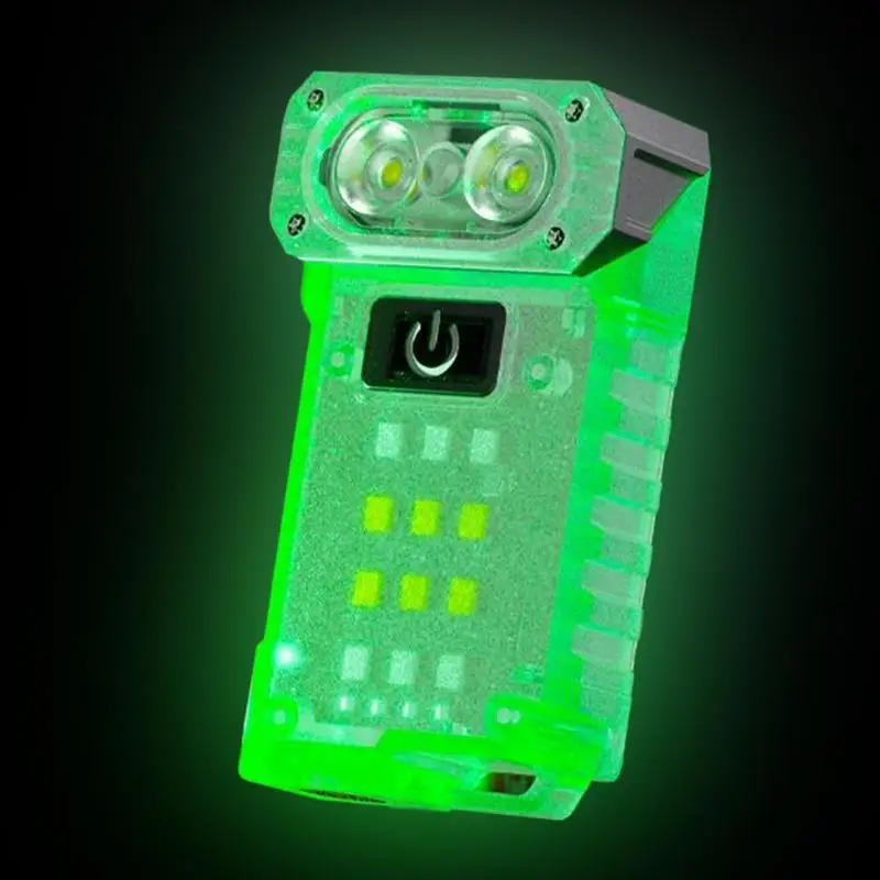 Small Key Chain Flashlight Pocket-Sized Rechargeable Tiny Flashlight Portable Multifunctional Rotating Magnetic Clip Lighting
Small Key Chain Flashlight Pocket-Sized Rechargeable Tiny Flashlight Portable Multifunctional Rotating Magnetic Clip Lighting