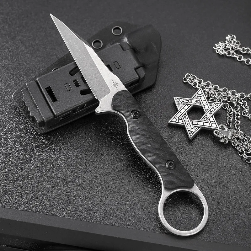 Top Quality Combat TOOR Portable Fixed Knife 440c Blade G10 Handles Outdoor Hunting Camping Knives Tactical Military EDC Tool
Top Quality Combat TOOR Portable Fixed Knife 440c Blade G10 Handles Outdoor Hunting Camping Knives Tactical Military EDC Tool