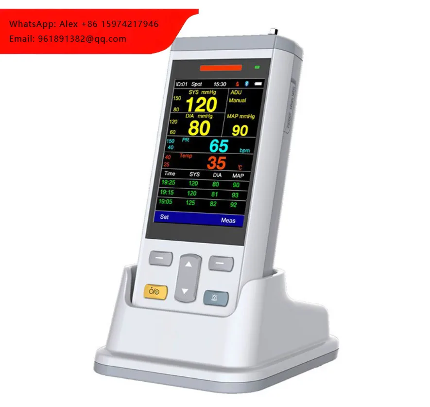 Ms-Pm300 3.5 Inches Handheld Vital Sign Monitor
Ms-Pm300 3.5 Inches Handheld Vital Sign Monitor