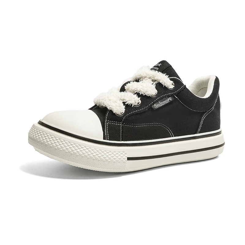 Fashionable Plus Size Couple Big Head Canvas Low Top Sports Board Shoes, Trendy Men's and Women's Canvas Shoes Size 35-44
Fashionable Plus Size Couple Big Head Canvas Low Top Sports Board Shoes, Trendy Men's and Women's Canvas Shoes Size 35-44