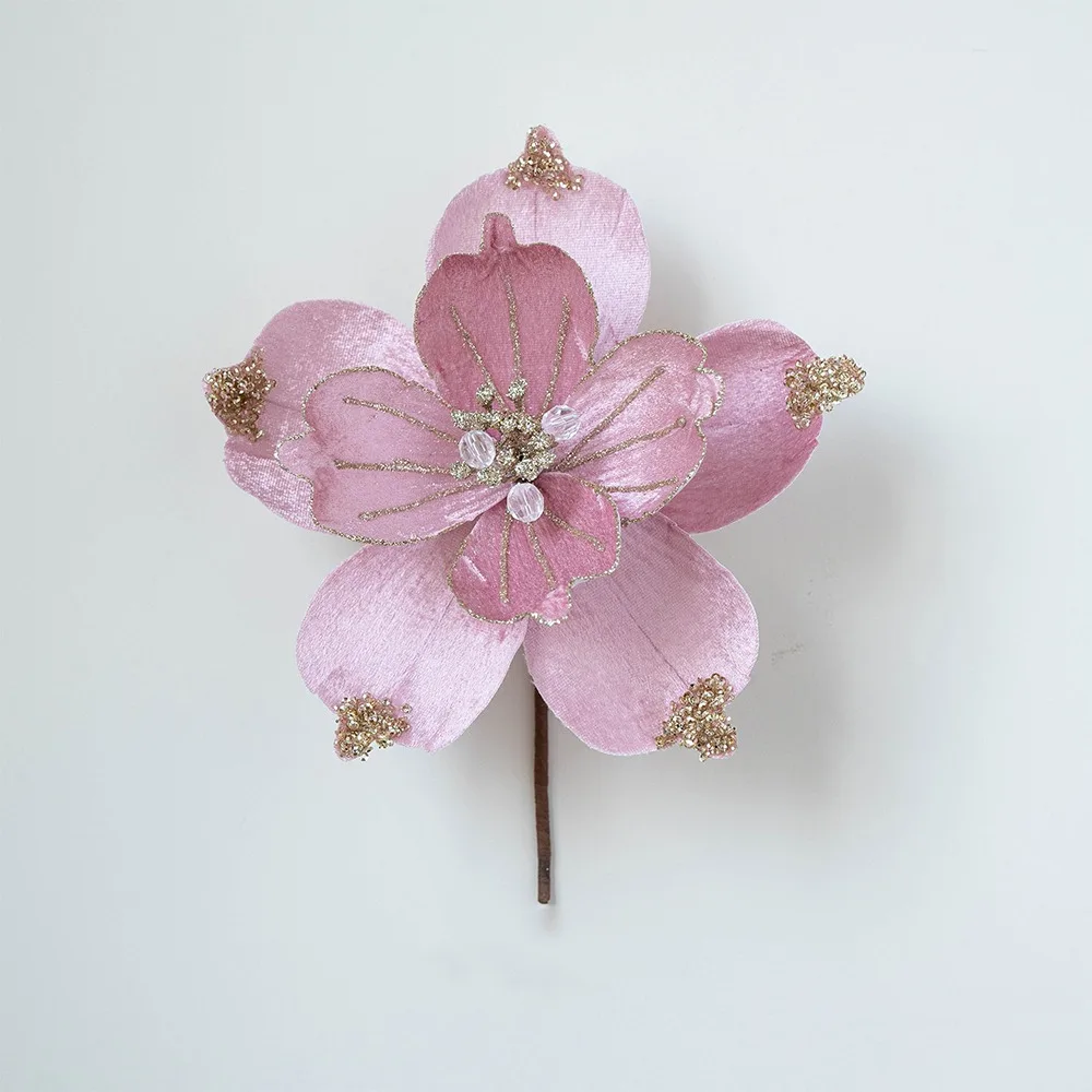 22cm Artificial Christmas Flower Shiny Beautiful Christmas Tree Wreath Realistic Handmade Christmas Poinsettia Wedding Gift
22cm Artificial Christmas Flower Shiny Beautiful Christmas Tree Wreath Realistic Handmade Christmas Poinsettia Wedding Gift