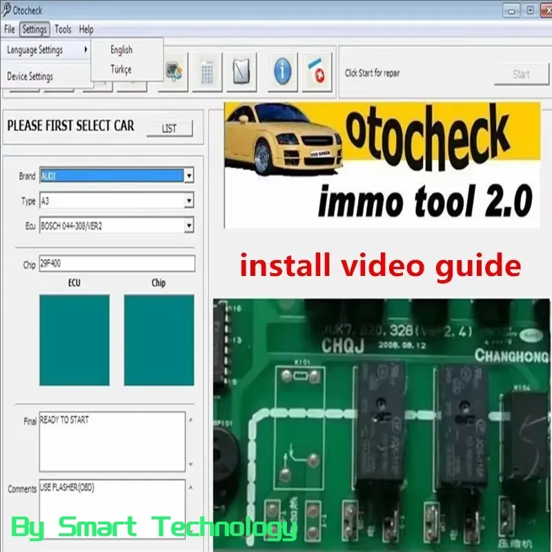 Immo Software Otochecker 2.0 OTO Checker Cleaner Advanced Immo Repair System for Immobilizer Otochecker Software Oto checker
Immo Software Otochecker 2.0 OTO Checker Cleaner Advanced Immo Repair System for Immobilizer Otochecker Software Oto checker
