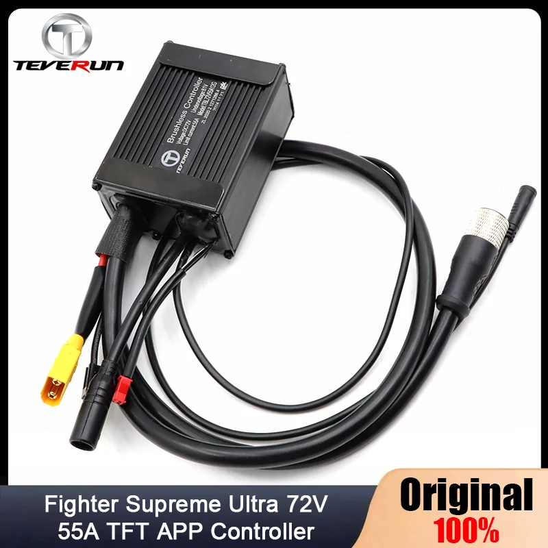 Оригинальный контроллер приложения Teverun TFT 72 В 55 А, костюм для Teverun Supreme Ultra 2024, версия скутера, бесщеточный контроллер, детали
Оригинальный контроллер приложения Teverun TFT 72 В 55 А, костюм для Teverun Supreme Ultra 2024, версия скутера, бесщеточный контроллер, детали