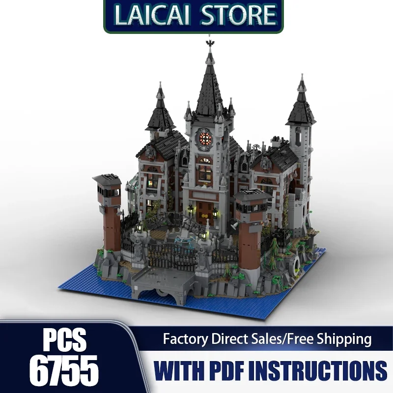 Модульная городская модель здания Moc, строительные кирпичи, модель укрытия, технологические блоки, подарки, город, вид на улицу, игрушки, наборы DlY, сборка
Модульная городская модель здания Moc, строительные кирпичи, модель укрытия, технологические блоки, подарки, город, вид на улицу, игрушки, наборы DlY, сборка