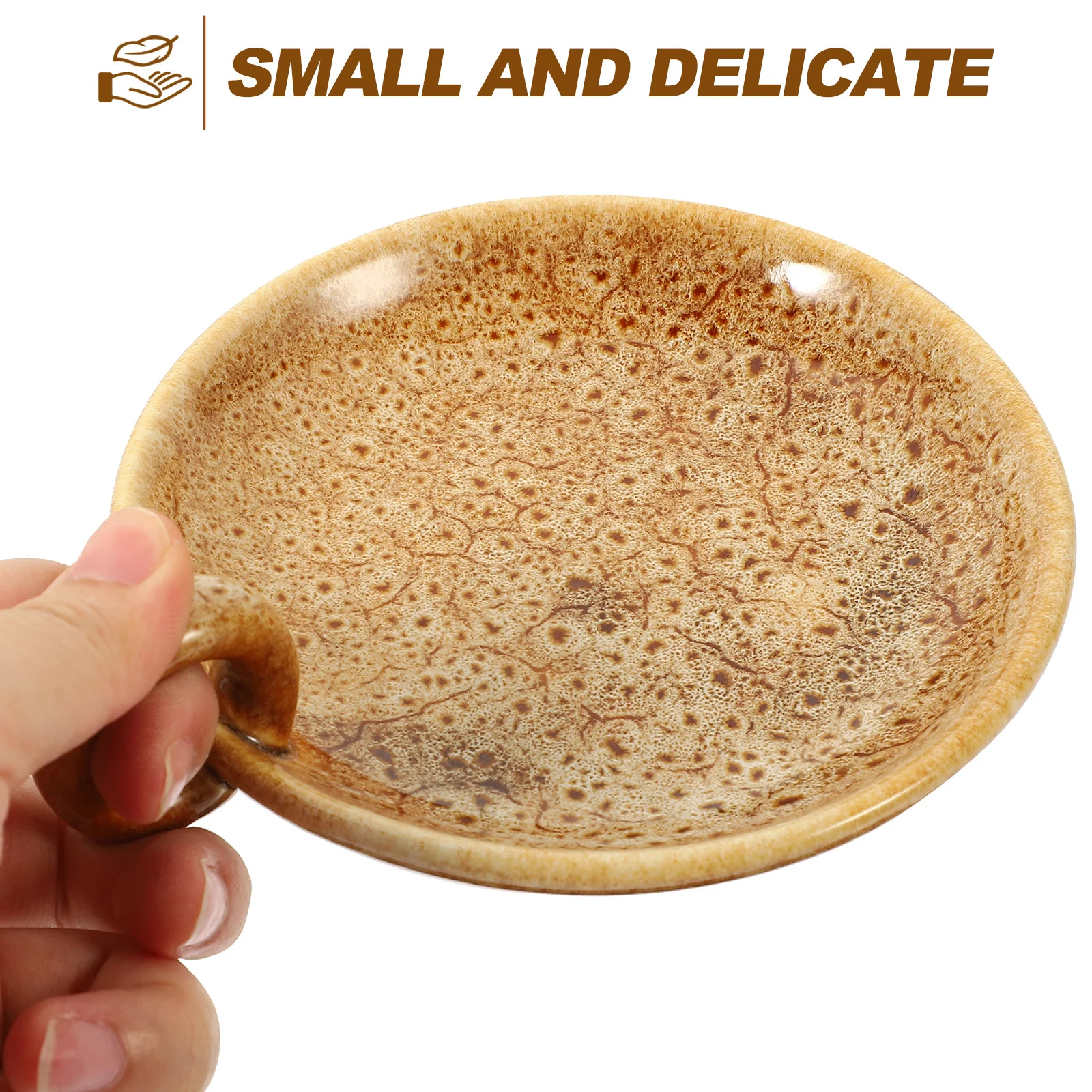 Ceramic Plate Unique Distinctive Craft Delicate Appearance Elegant Solemn Aromatherapy Plate Desktop Dining Table
Ceramic Plate Unique Distinctive Craft Delicate Appearance Elegant Solemn Aromatherapy Plate Desktop Dining Table