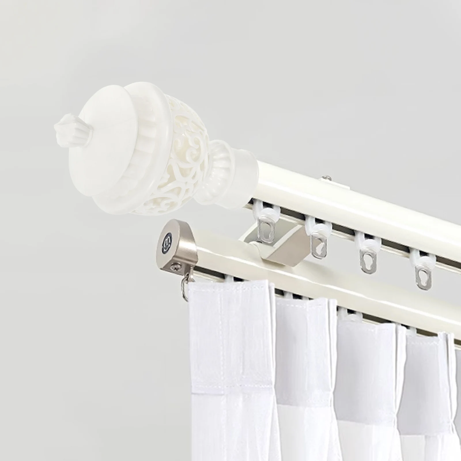 6Pcs Curtain Rod Finials Modern Decorative Accessories for Living Room Bedroom Curtain Rods Drape Rod Finals Finials for Crafts
6Pcs Curtain Rod Finials Modern Decorative Accessories for Living Room Bedroom Curtain Rods Drape Rod Finals Finials for Crafts