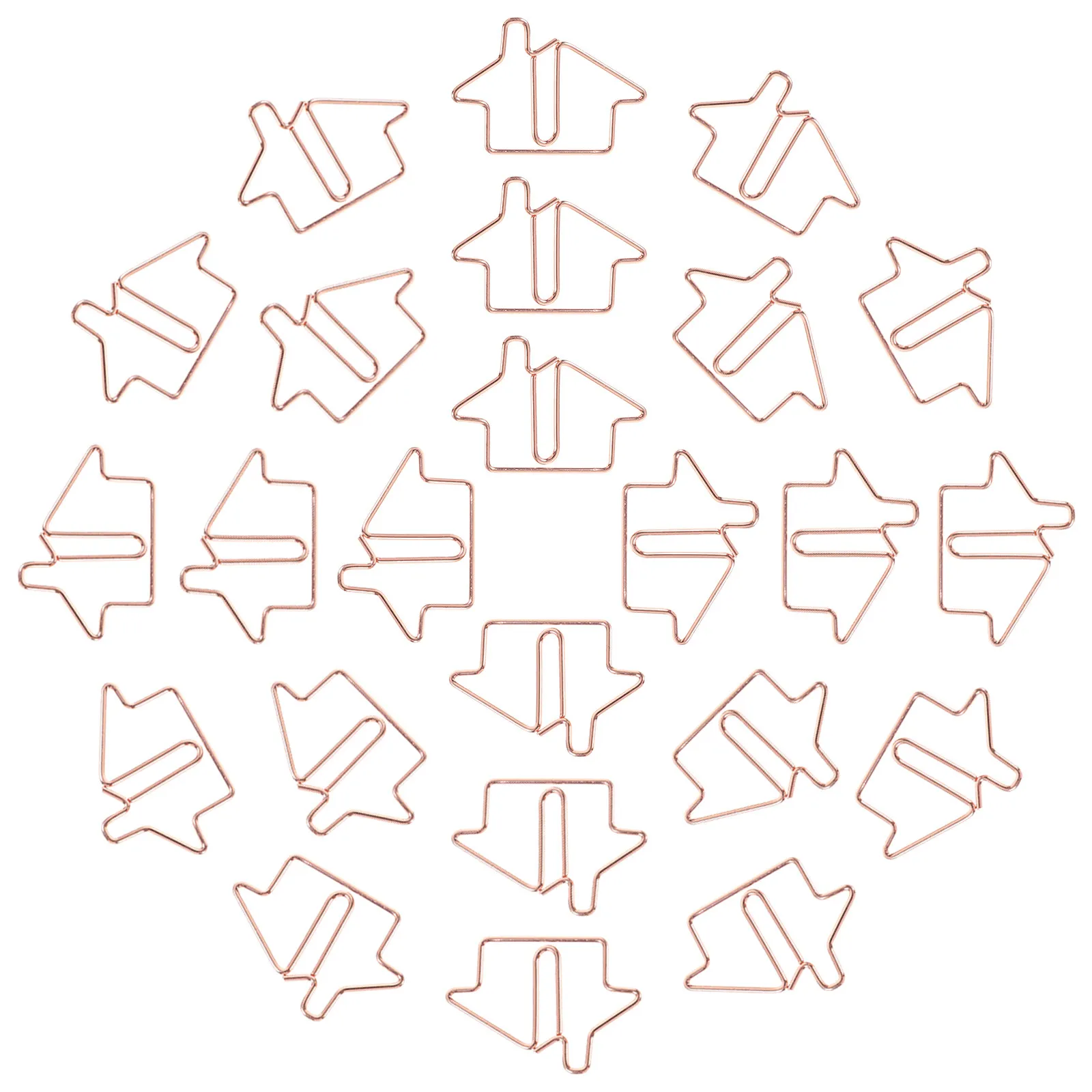 50Pcs Metal Clips Decorative Creative Small File Clips for Office School Photos Cards Small Paperclips
50Pcs Metal Clips Decorative Creative Small File Clips for Office School Photos Cards Small Paperclips