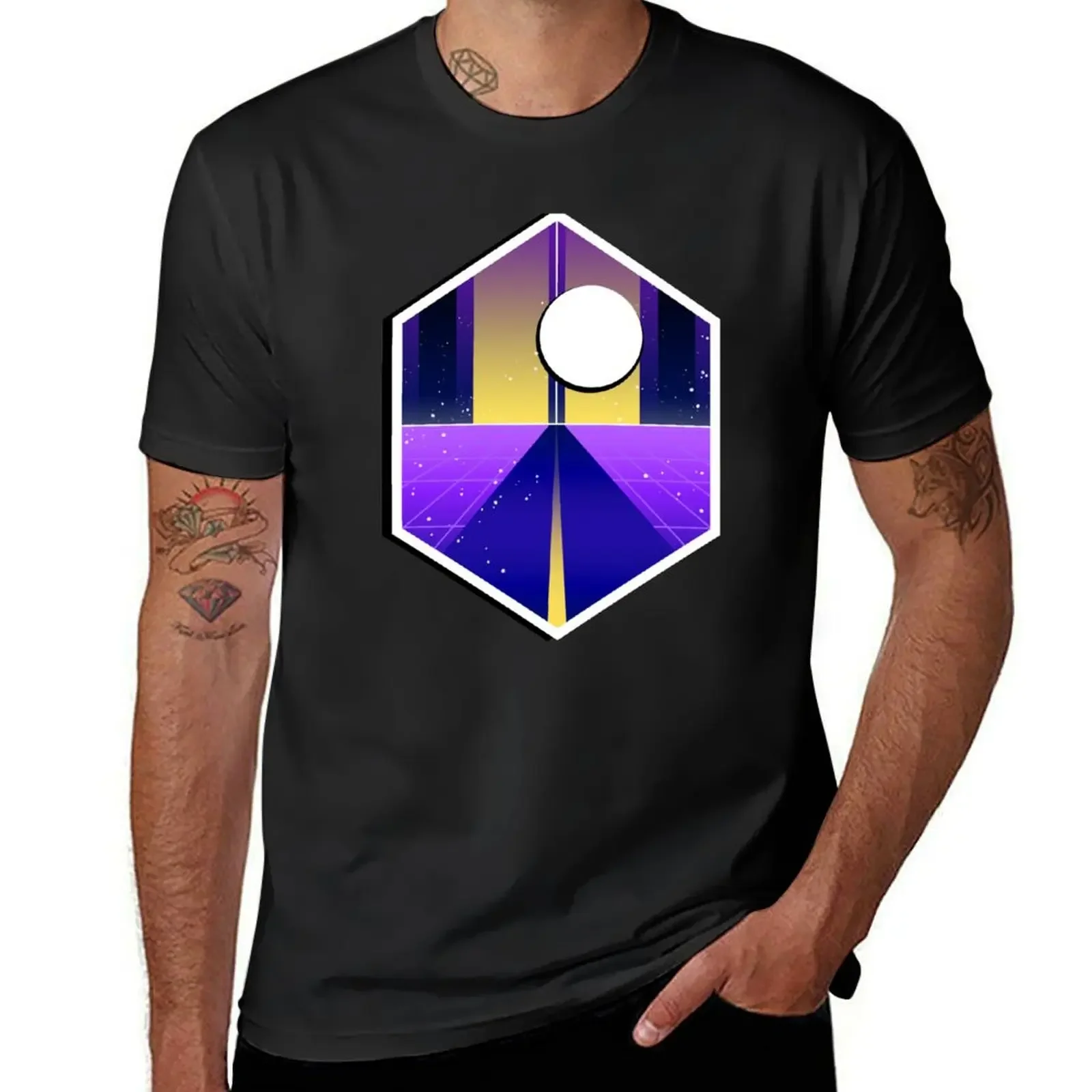 Synthwave Nonbinary Flag T-Shirt man clothes customizeds summer clothes clothes for men
Synthwave Nonbinary Flag T-Shirt man clothes customizeds summer clothes clothes for men