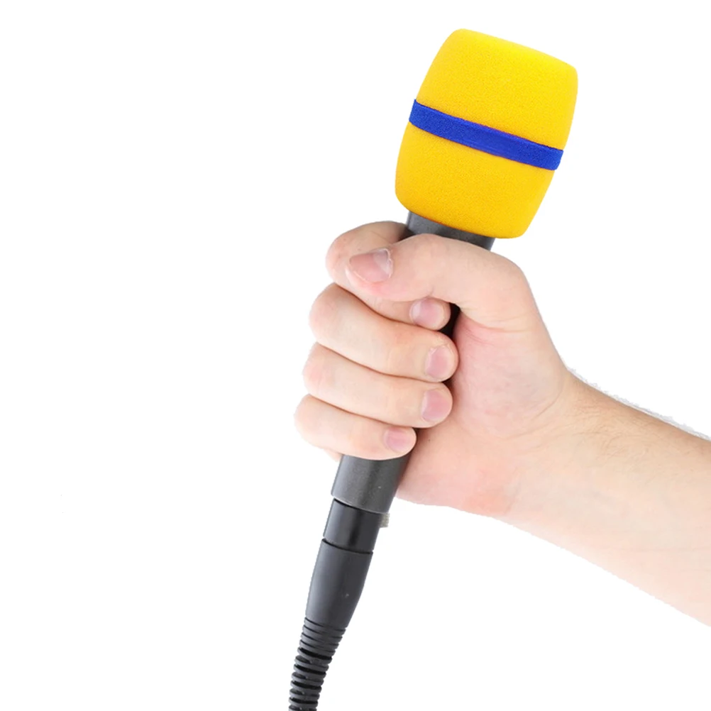 5Pcs Microphone Windproof Cover Sponge Protective Covers for Mic Reduce Wind Noise and Block Saliva Ideal Replacement Accessory
5Pcs Microphone Windproof Cover Sponge Protective Covers for Mic Reduce Wind Noise and Block Saliva Ideal Replacement Accessory