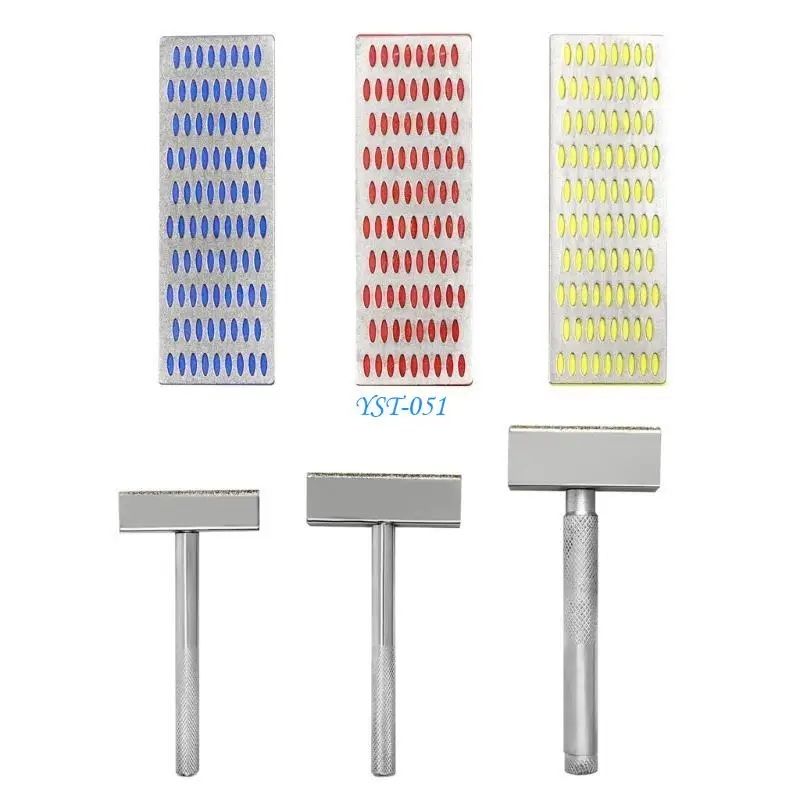 E15A Handheld Diamond Sharpening Stone Diamond Stone Sharpener Plate Honing Stone
E15A Handheld Diamond Sharpening Stone Diamond Stone Sharpener Plate Honing Stone