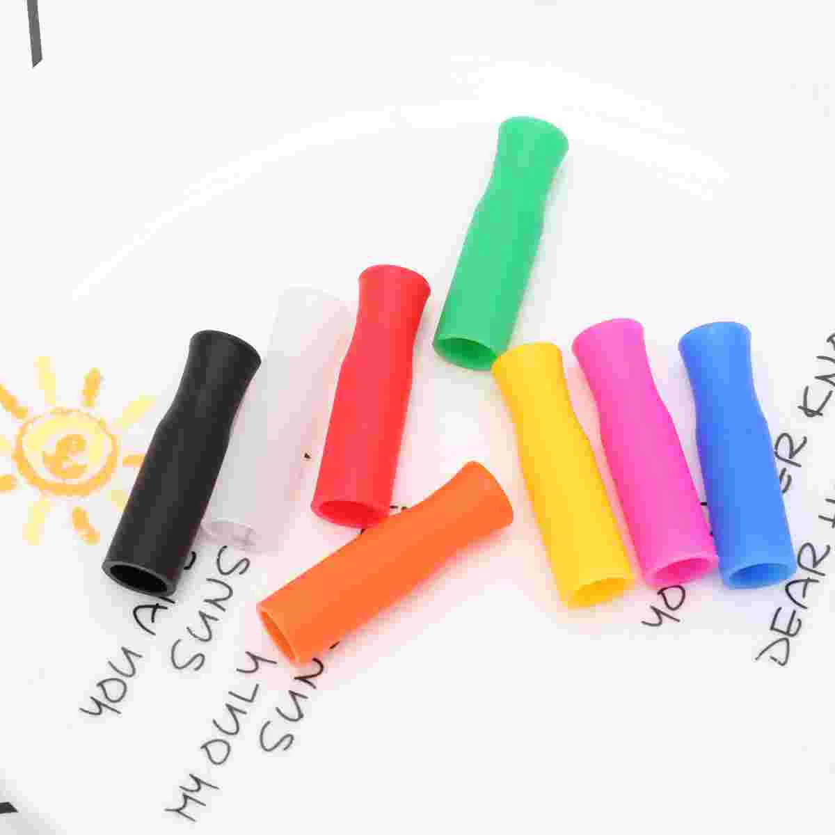 50 Pcs Tasteless Straw Cover Stainless Steel Straws Tips Cap Multicolored Covers Silicone
50 Pcs Tasteless Straw Cover Stainless Steel Straws Tips Cap Multicolored Covers Silicone