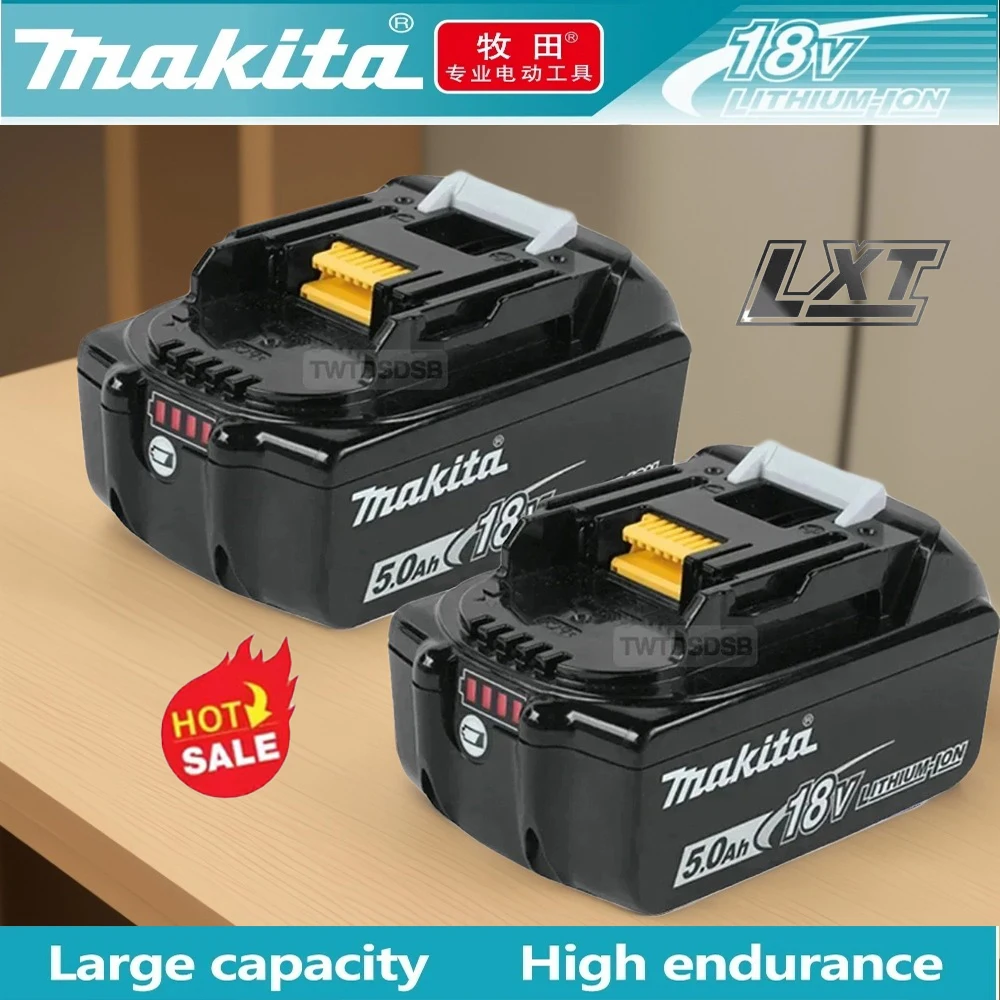 Brand 100% original Makita 18V6.0Ah battery, Makita LXT BL1860B BL1860BL1850 BL1830 replaceable rechargeable power tool battery
Brand 100% original Makita 18V6.0Ah battery, Makita LXT BL1860B BL1860BL1850 BL1830 replaceable rechargeable power tool battery