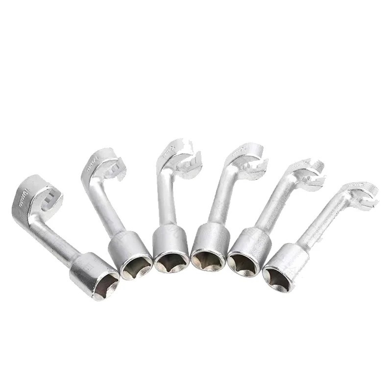 6-Piece Injector Fuel Line Socket Wrench Set 1/2" Diesel Fuel Injector Line Injection Socket Wrench Spanner Tool Set 12/14/16mm
6-Piece Injector Fuel Line Socket Wrench Set 1/2" Diesel Fuel Injector Line Injection Socket Wrench Spanner Tool Set 12/14/16mm