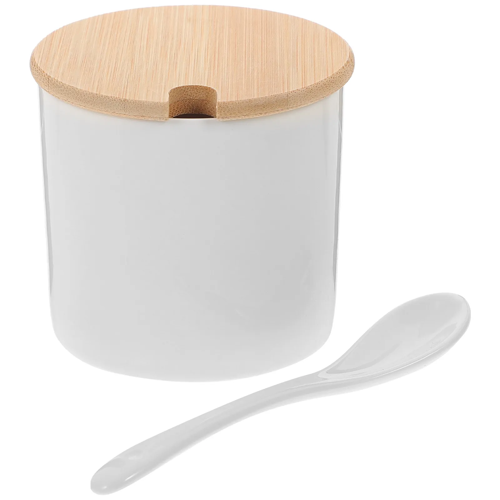 1Set Ceramic Seasoning Jar Set with Bamboo Lid Spoon Food Grade Condiment Container for Salt Sugar Pepper Spices Kitchen Storage
1Set Ceramic Seasoning Jar Set with Bamboo Lid Spoon Food Grade Condiment Container for Salt Sugar Pepper Spices Kitchen Storage