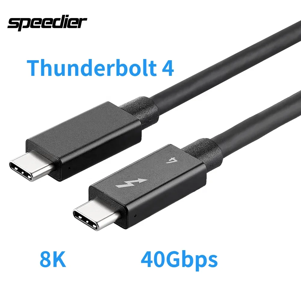 TB 4 Cable - 40Gbps 100W Charging, Compatible With TB 3 & USB-C, 2016+ MacBook Pro, Air, 2020+ M1
TB 4 Cable - 40Gbps 100W Charging, Compatible With TB 3 & USB-C, 2016+ MacBook Pro, Air, 2020+ M1