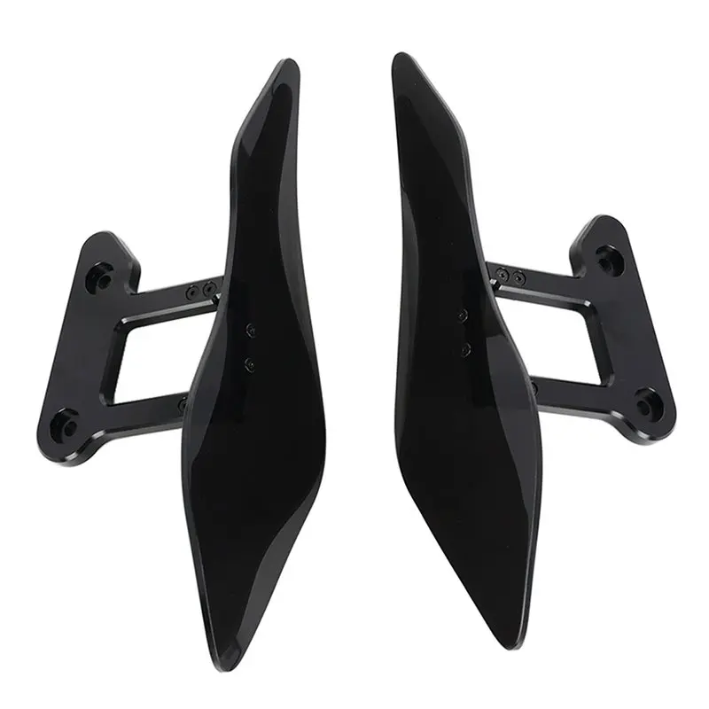 NEW-CNC Aluminum Adjustable Leg Windshield Spoiler Deflector Bracket For BMW R18B/R18 TC/R18 Transcontinental 2021-2026