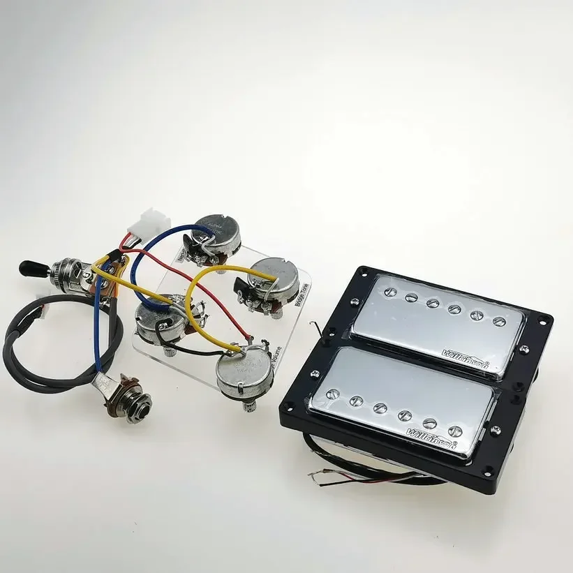 Wilkinson Pickups Humbucker Ceramics Electric Guitar Pickups With Wiring Harness
Wilkinson Pickups Humbucker Ceramics Electric Guitar Pickups With Wiring Harness