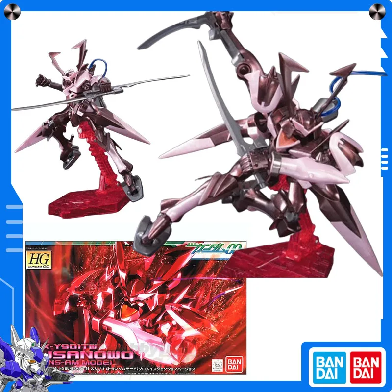 Original Bandai Gundam 00 (Double O) 1/144 HG Susanowo Trans-Am Mode Gloss Injection Version Anime Action Figure Assembly Model
Original Bandai Gundam 00 (Double O) 1/144 HG Susanowo Trans-Am Mode Gloss Injection Version Anime Action Figure Assembly Model