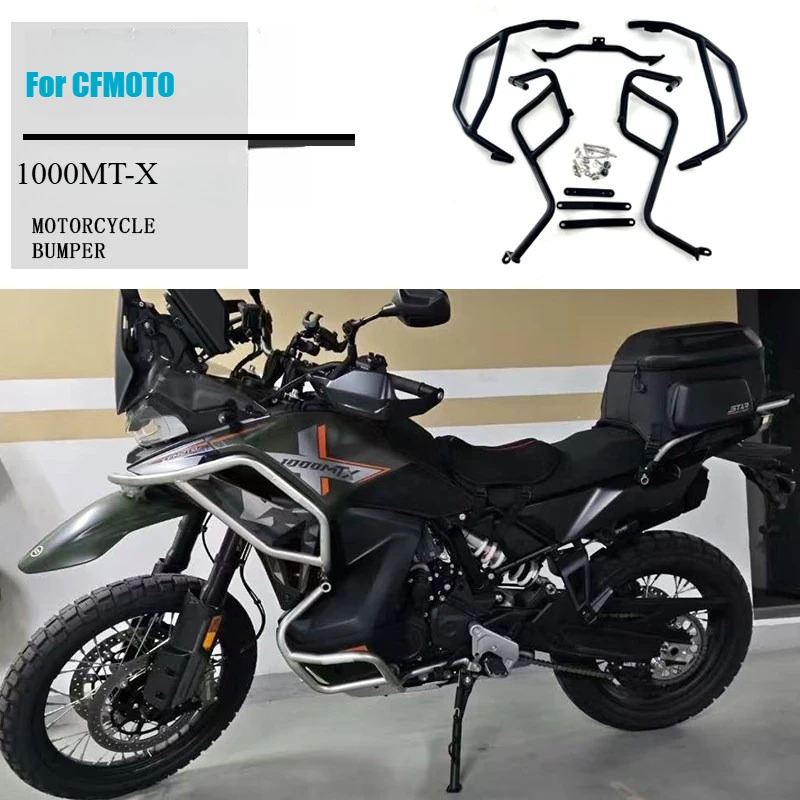For CFMOTO 1000MT-X 1000MTX 1000 MT-X MTX 1000 Motorcycle Highway Engine Guard Crash Bar Bumper Frame Fairing Protector Bars
For CFMOTO 1000MT-X 1000MTX 1000 MT-X MTX 1000 Motorcycle Highway Engine Guard Crash Bar Bumper Frame Fairing Protector Bars