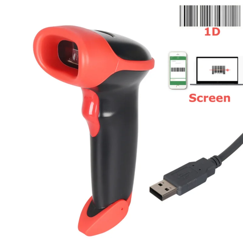 1D Wried CCD сканер штрих-кода USB для чтения штрих-кода от экрана мобильного компьютера
1D Wried CCD сканер штрих-кода USB для чтения штрих-кода от экрана мобильного компьютера