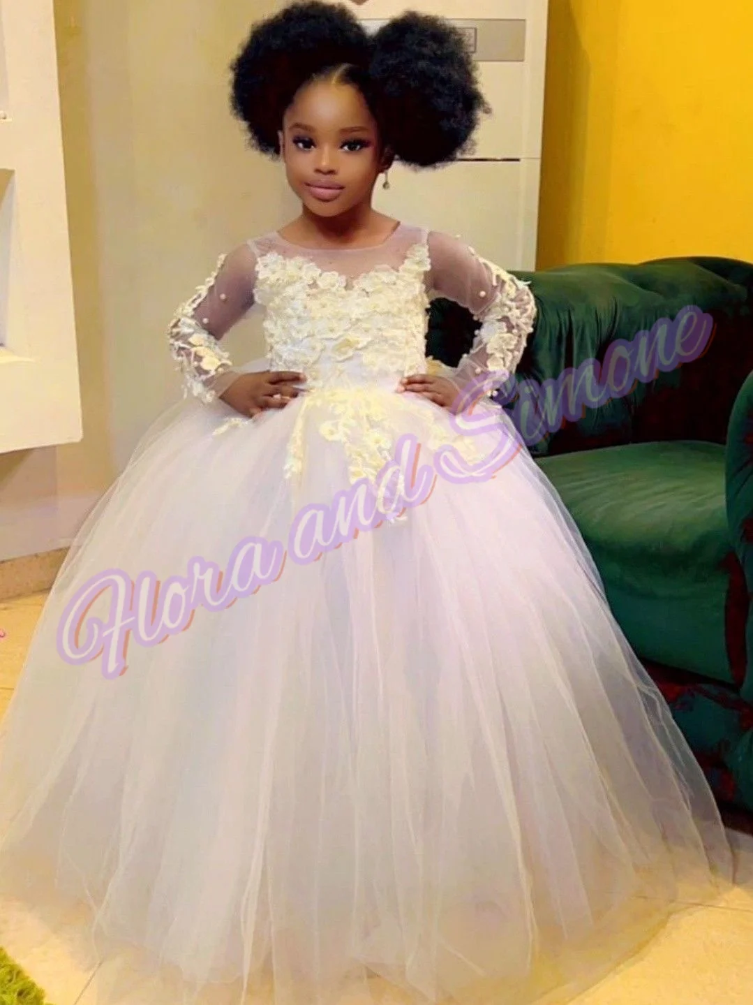 Lace Tulle Flower Girl Dress Up Children's First Communion Ball Gown Wedding Party Bridesmaid Dress Kids Customized
Lace Tulle Flower Girl Dress Up Children's First Communion Ball Gown Wedding Party Bridesmaid Dress Kids Customized