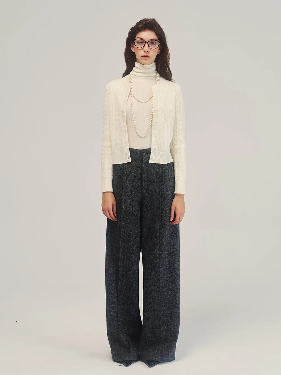 ELIATELIER Classic Camere Wool Knitted Open Cardigan round Ne High nce Sensation Women's Faion Spring 2024
ELIATELIER Classic Camere Wool Knitted Open Cardigan round Ne High nce Sensation Women's Faion Spring 2024