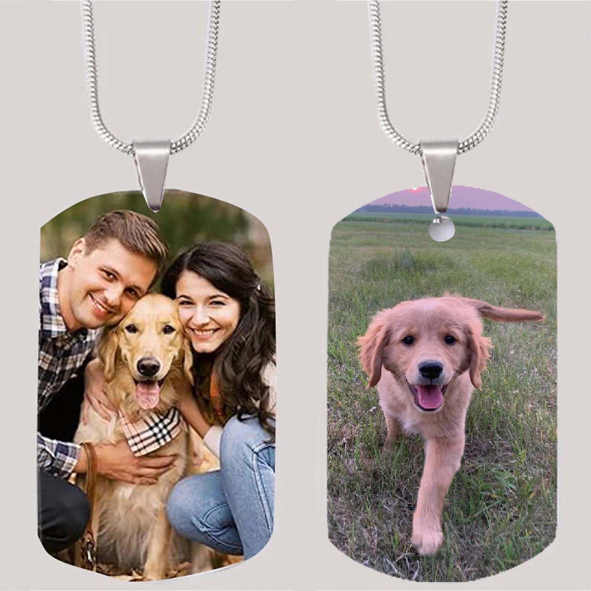 Rectangle Dog Tag Keychain Pendant Personalized Custom Photo Text Necklace For Family Couple Memorial Jewelry Gift
Rectangle Dog Tag Keychain Pendant Personalized Custom Photo Text Necklace For Family Couple Memorial Jewelry Gift