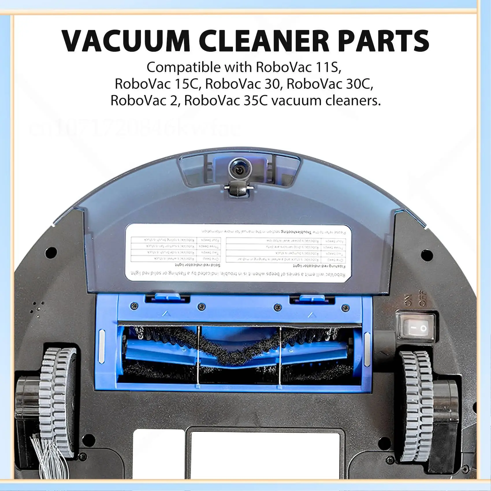 -A60I 3 Pack Replacement Parts Rolling Brush For Eufy Robovac 11S 15C 30 30C 12 35C Robotic Vacuum Cleaner
-A60I 3 Pack Replacement Parts Rolling Brush For Eufy Robovac 11S 15C 30 30C 12 35C Robotic Vacuum Cleaner