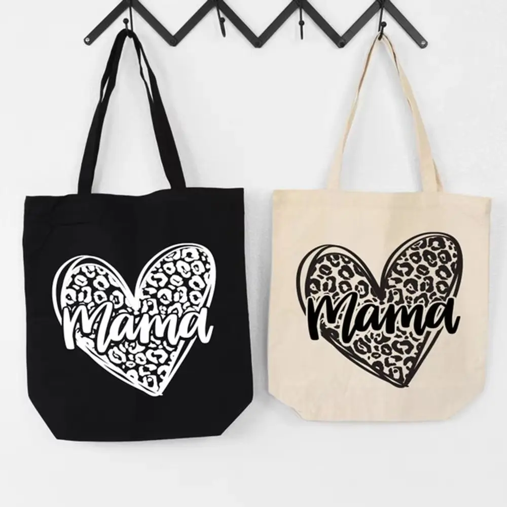 Daily Shopping Canvas Tote Bag Personalized Custom Mama Heart Print Housewives Household Goods Store Birthday Gift
Daily Shopping Canvas Tote Bag Personalized Custom Mama Heart Print Housewives Household Goods Store Birthday Gift
