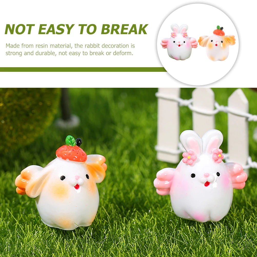 6 Pcs Bunny Figurine Simulated Animal Ornaments Outdoor Simulation Resin Statue Mini
6 Pcs Bunny Figurine Simulated Animal Ornaments Outdoor Simulation Resin Statue Mini