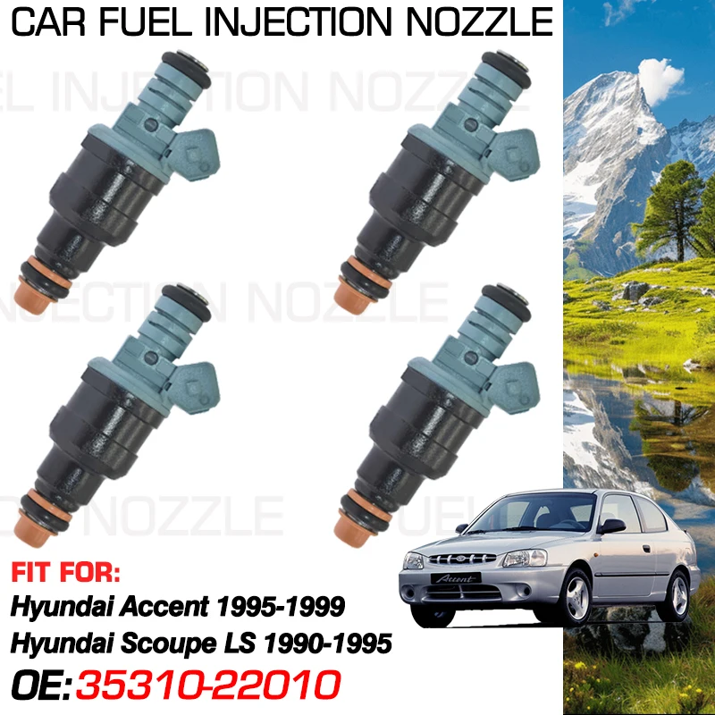 1x Car Fuel Injectors Nozzle Injection for Hyundai Accent 1995-1999 Hyundai Scoupe LS 1990-1995 Accessories 35310-220 0280158171
1x Car Fuel Injectors Nozzle Injection for Hyundai Accent 1995-1999 Hyundai Scoupe LS 1990-1995 Accessories 35310-220 0280158171