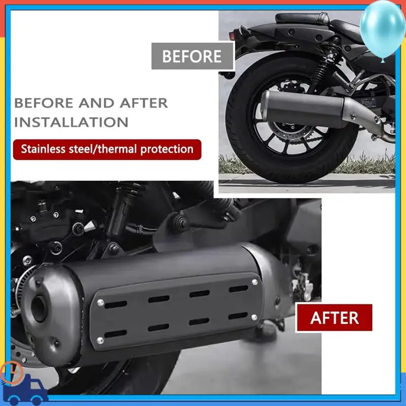 A90Q-For Kawasaki Eliminator 500 Motorcycle Exhaust Pipe Cover Anti-Scald Cover Heat Shield Protective Accessories
A90Q-For Kawasaki Eliminator 500 Motorcycle Exhaust Pipe Cover Anti-Scald Cover Heat Shield Protective Accessories