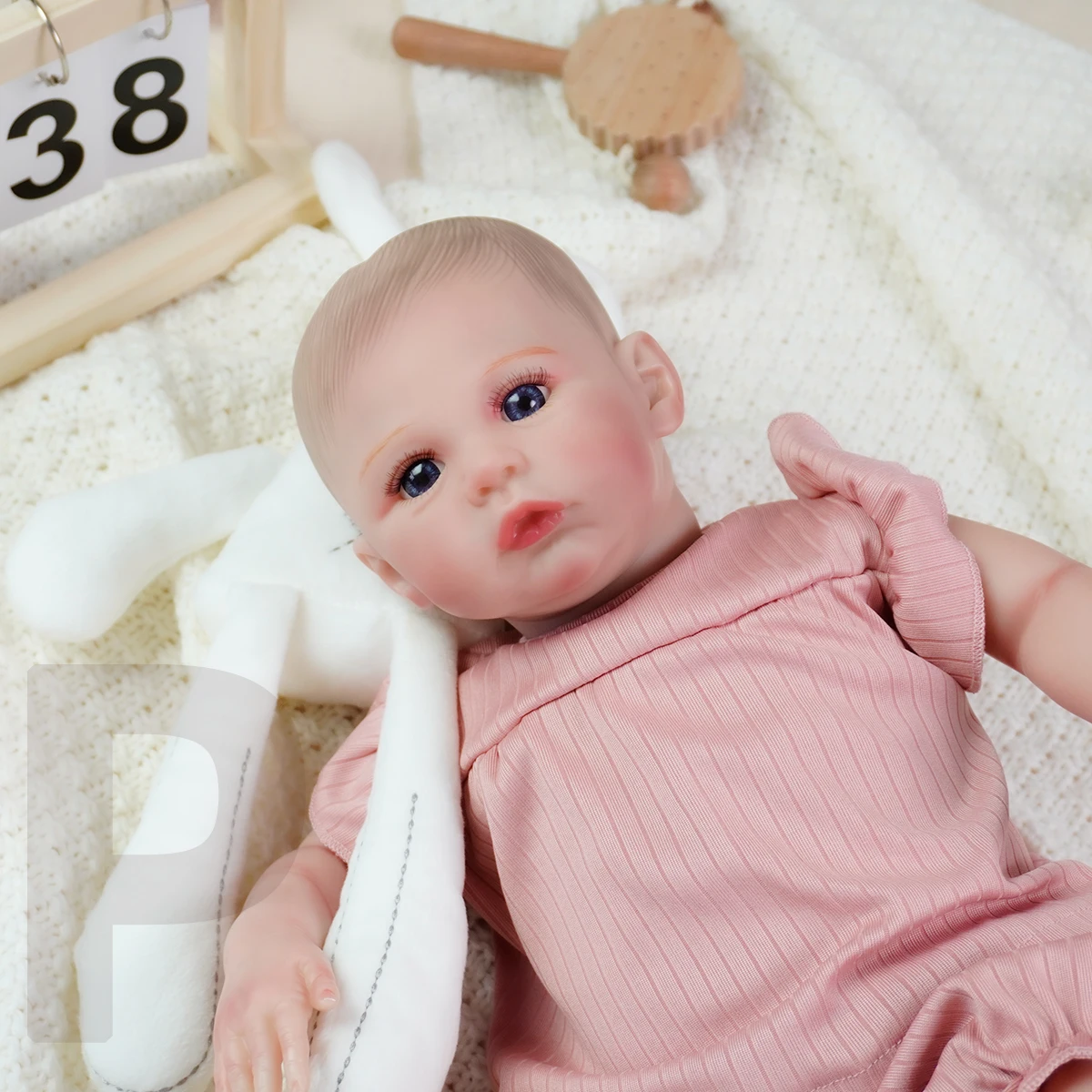 Girl's Birthday Gift Realistic Reborn Baby Doll Cute Doll Realistic Newborn Real Life Baby Doll with Accessories Handmade
Girl's Birthday Gift Realistic Reborn Baby Doll Cute Doll Realistic Newborn Real Life Baby Doll with Accessories Handmade
