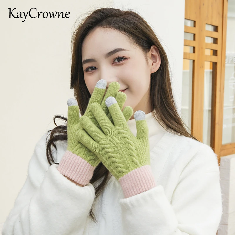 KayCrowne New Touch Screen Gloves Women Winter Elegant Thicken Cycling Driving Full Finger Warm Acrylic Knitted Glove Man G241
KayCrowne New Touch Screen Gloves Women Winter Elegant Thicken Cycling Driving Full Finger Warm Acrylic Knitted Glove Man G241