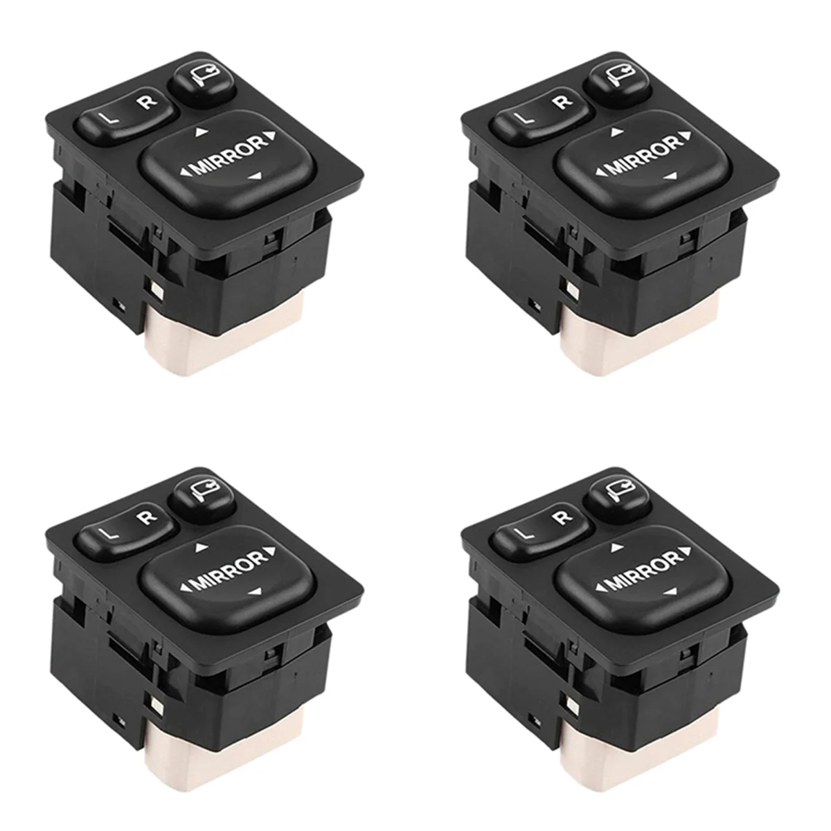 4Pcs Power Folding Mirror Control Switch for 84872-52040
4Pcs Power Folding Mirror Control Switch for 84872-52040