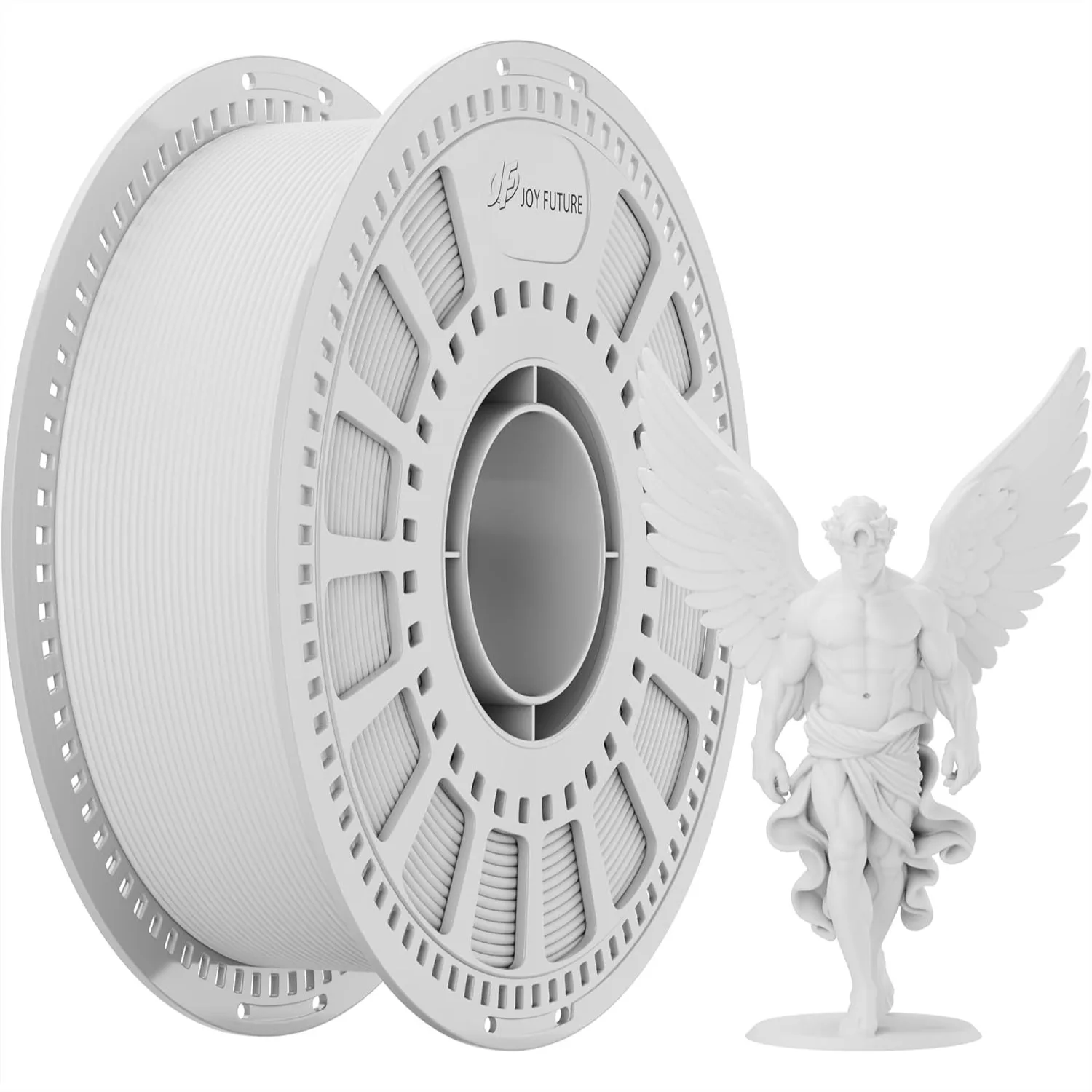 Matte PLA 3D Printer Filament 1.75mm with Dimensional Accuracy +/- 0.02 mm, Neatly Wound for FDM Printers, 1kg Spool (White)
Matte PLA 3D Printer Filament 1.75mm with Dimensional Accuracy +/- 0.02 mm, Neatly Wound for FDM Printers, 1kg Spool (White)