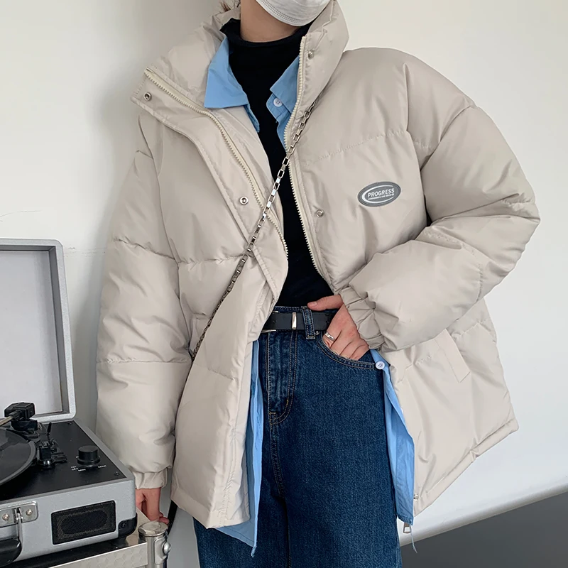 Winter Down Puffer Jacket Women 2021 New Stand-up Collar Bubble Coats Korean Fashion Warm Cropped Parkas Woman
Winter Down Puffer Jacket Women 2021 New Stand-up Collar Bubble Coats Korean Fashion Warm Cropped Parkas Woman