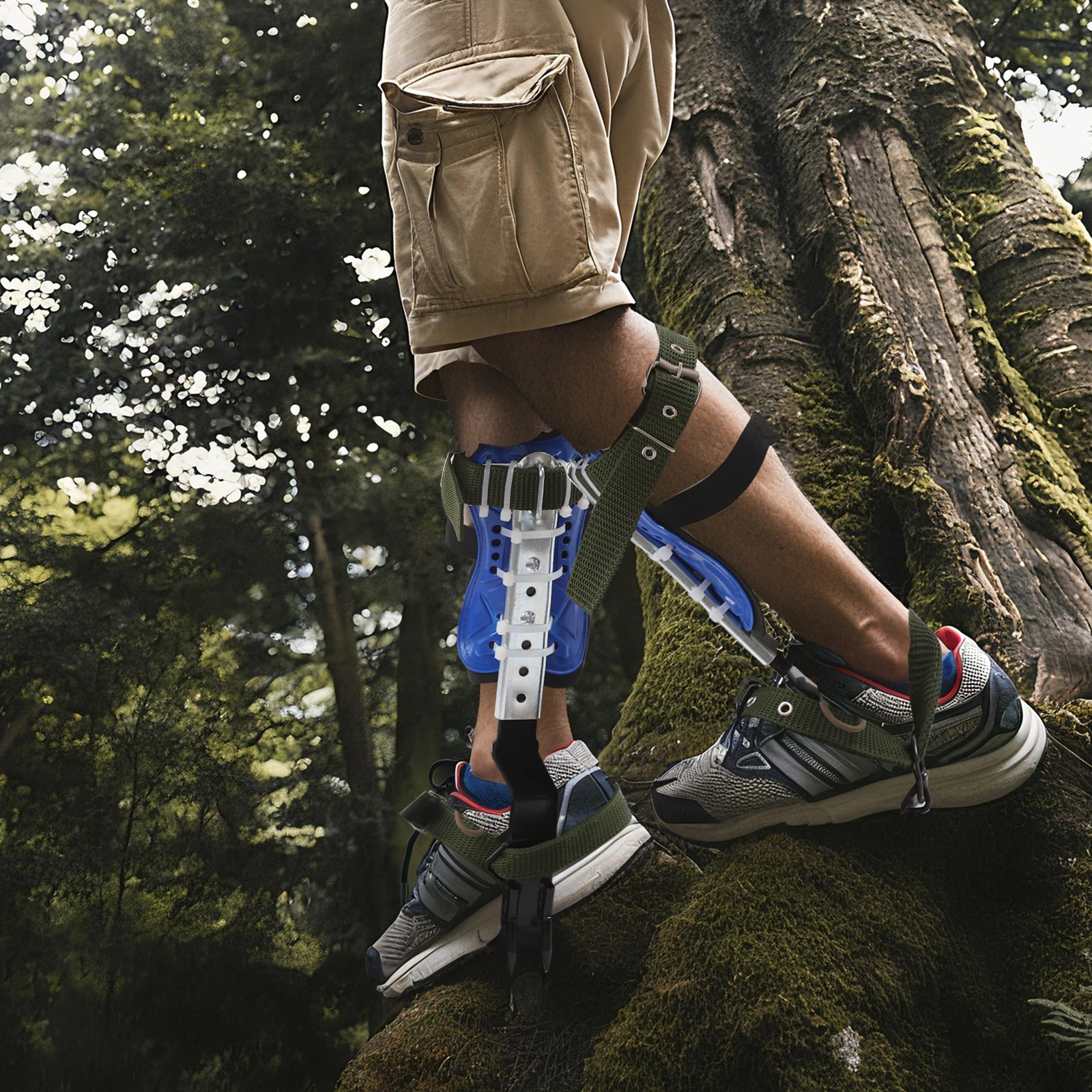 Легкие инструменты для восхождения по деревьям объемом 4,41 фунта, легко носить с собой и чистится, идеально подходят для сбора фруктов/воздушных работ/спасения огня/початковцев
Легкие инструменты для восхождения по деревьям объемом 4,41 фунта, легко носить с собой и чистится, идеально подходят для сбора фруктов/воздушных работ/спасения огня/початковцев