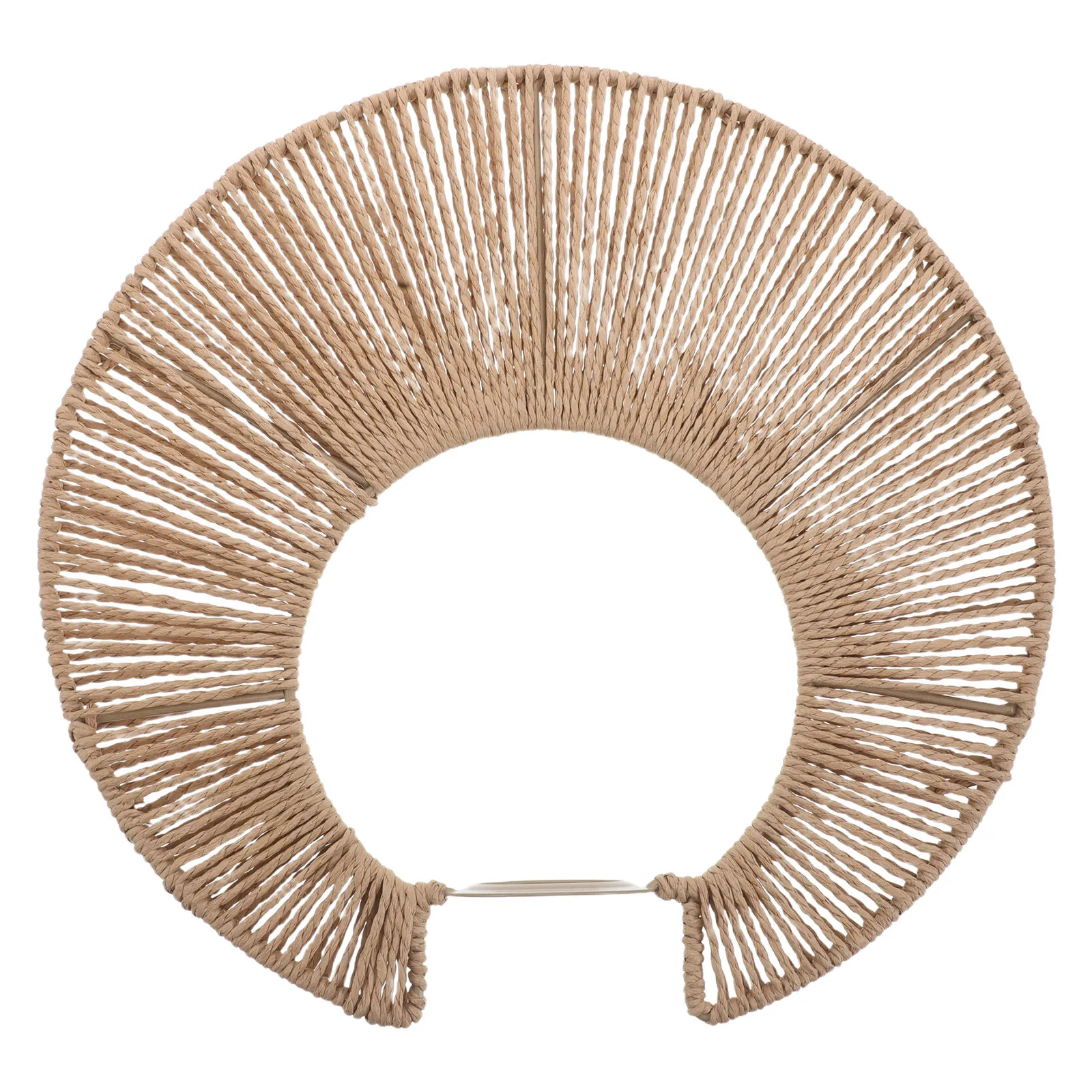 Boho Lamp Shade Handwoven Paper Rope Pendant Ceiling Light Cover Rustic Woven Replacement Lampshade for Living Room Bedroom
Boho Lamp Shade Handwoven Paper Rope Pendant Ceiling Light Cover Rustic Woven Replacement Lampshade for Living Room Bedroom