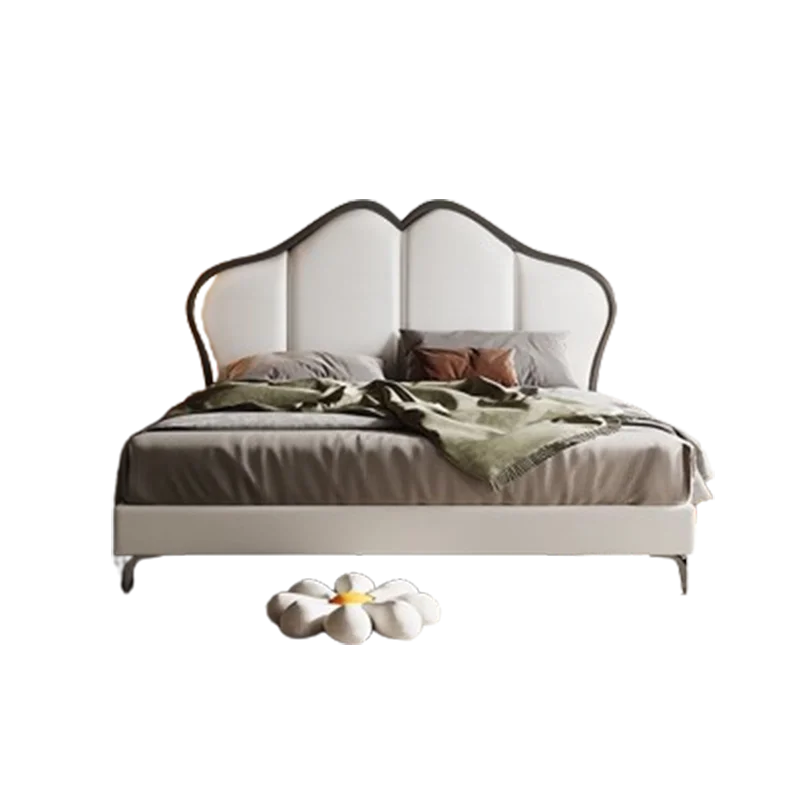 Nordic Frame Double Bed European Designer Luxury Modern Twin Double Bed Bedroom Floor Sleeping Letto Matrimoniale Furniture
Nordic Frame Double Bed European Designer Luxury Modern Twin Double Bed Bedroom Floor Sleeping Letto Matrimoniale Furniture