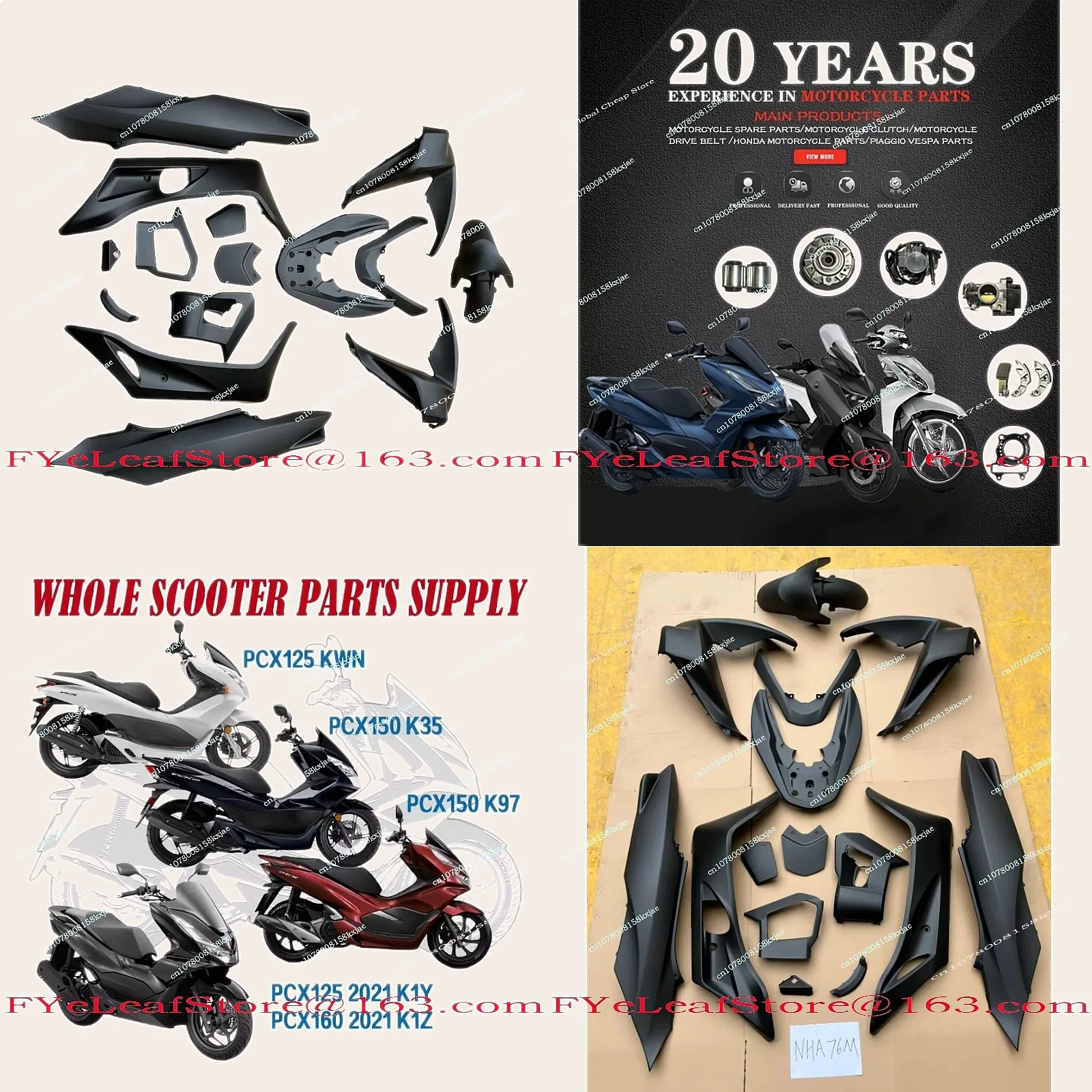 Suitable for Honda PCX125 150 2017-2020 Motorcycle Fairing Kit K97 Anti Lock Braking System Body Kit
Suitable for Honda PCX125 150 2017-2020 Motorcycle Fairing Kit K97 Anti Lock Braking System Body Kit