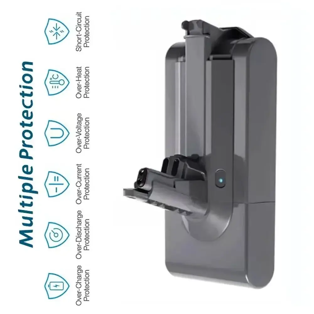 25.2V For Dyson V11 6000/8000/10000mAh SV14 Battery Lithium Li-ion Vacuum Cleaner Rechargeable Battery Absolute V11 Animal
25.2V For Dyson V11 6000/8000/10000mAh SV14 Battery Lithium Li-ion Vacuum Cleaner Rechargeable Battery Absolute V11 Animal