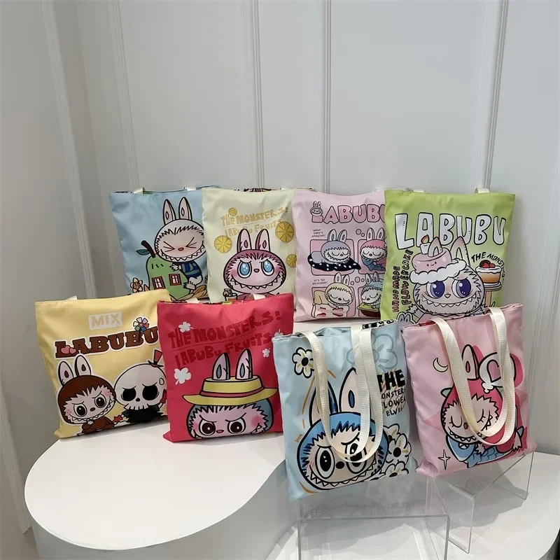 Labubu Canvas Bag Cute Handbags Large Capacity Portable Shoulder Bags Cartoon Anime Graphic Print Handbag Birthday Party Gifts
Labubu Canvas Bag Cute Handbags Large Capacity Portable Shoulder Bags Cartoon Anime Graphic Print Handbag Birthday Party Gifts