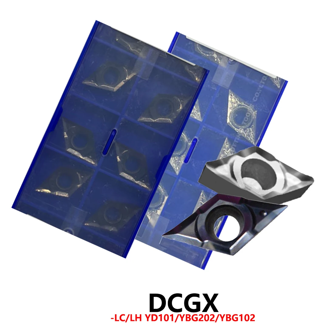 Original DCGX070202 DCGX070204 DCGX11T302 DCGX11T304 DCGX11T308 LC LH YD101 YBG102 Carbide Inserts Tools CNC Blades DCGX 070204
Original DCGX070202 DCGX070204 DCGX11T302 DCGX11T304 DCGX11T308 LC LH YD101 YBG102 Carbide Inserts Tools CNC Blades DCGX 070204