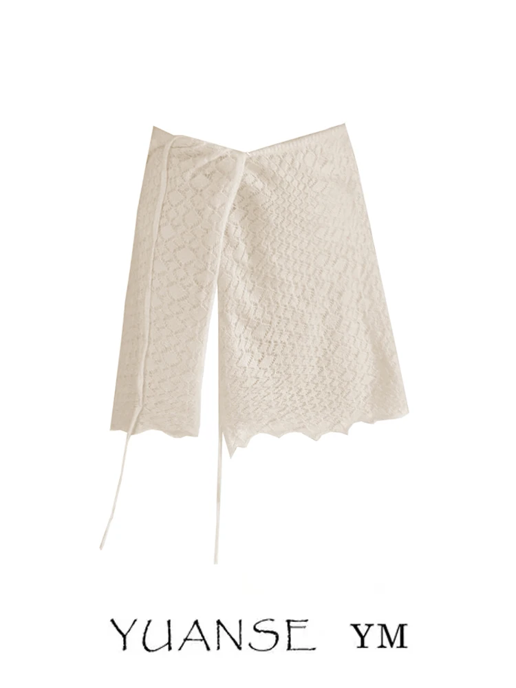 Knot Hollow out Knitted Skirt Women's Autumn Winter Outerwear Fashion Accessory Midi Skirt Simple Style Belted Hollow out
Knot Hollow out Knitted Skirt Women's Autumn Winter Outerwear Fashion Accessory Midi Skirt Simple Style Belted Hollow out