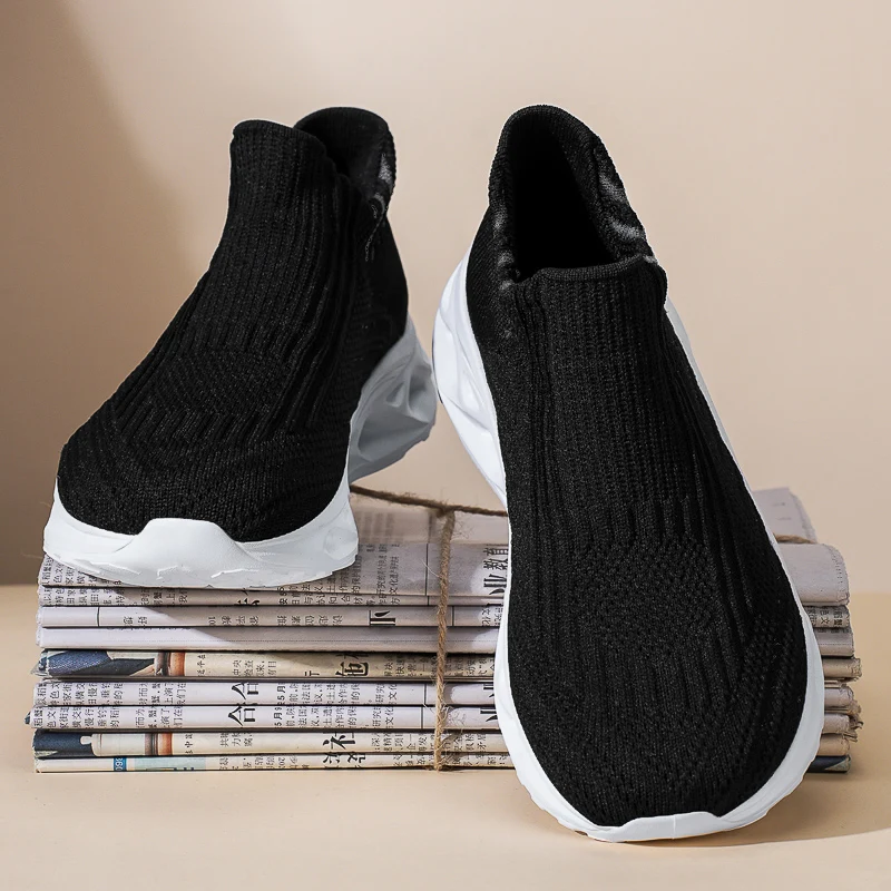 Fashion Unisex Sock Shoes Wide Fit Slip-on Men Shoes Elasticity Fitness Boots Comfortable Walking Sneakers Jogging Shoes
Fashion Unisex Sock Shoes Wide Fit Slip-on Men Shoes Elasticity Fitness Boots Comfortable Walking Sneakers Jogging Shoes