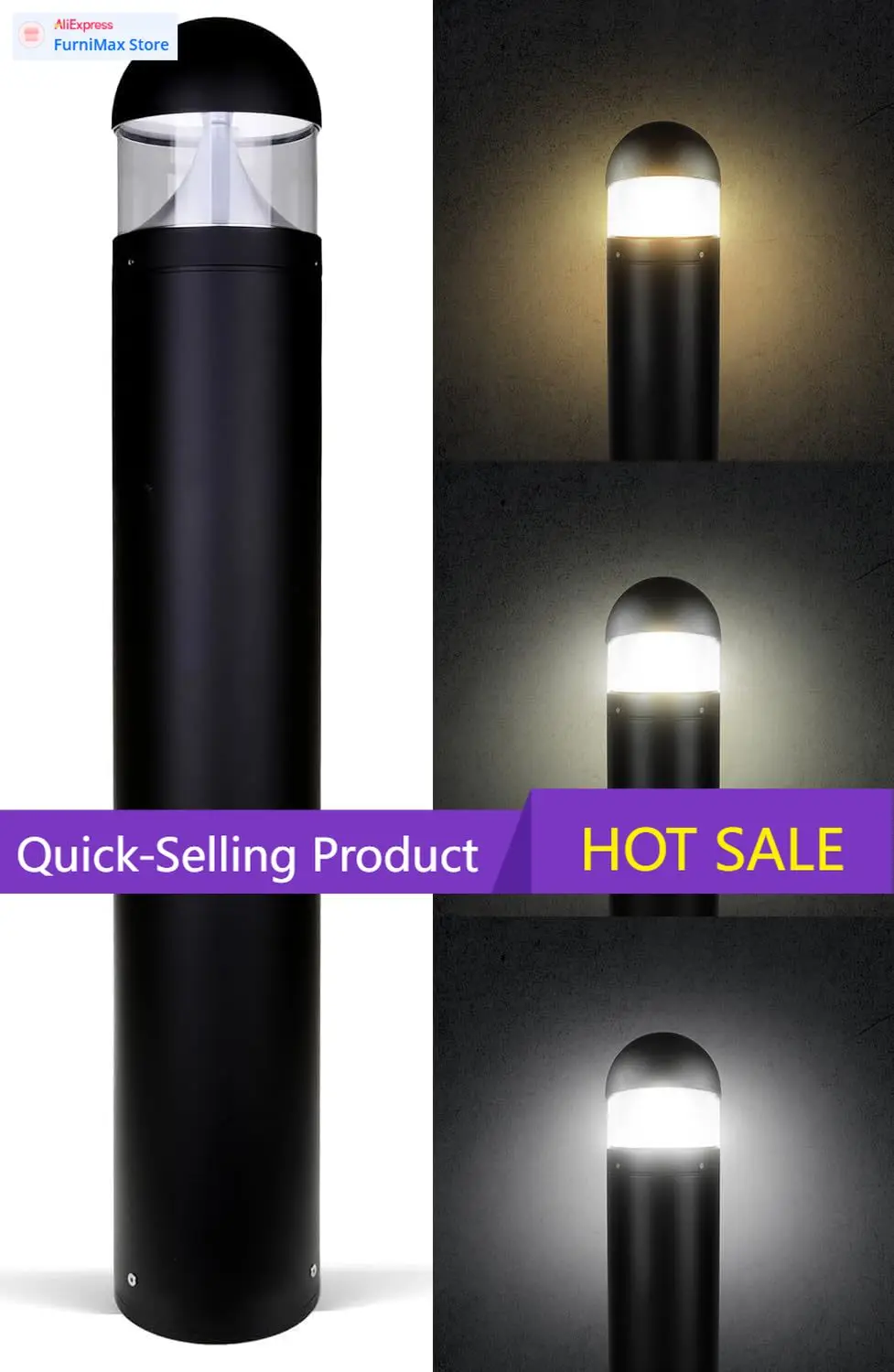 Ограниченная по времени акция: Светодиодный ландшафтный светильник LightingLabs Led Bollard, 20 Вт, 40 дюймов, 3CCT (3000/4000/5000K), 120-277В, для наружного освещения дорожек
Ограниченная по времени акция: Светодиодный ландшафтный светильник LightingLabs Led Bollard, 20 Вт, 40 дюймов, 3CCT (3000/4000/5000K), 120-277В, для наружного освещения дорожек