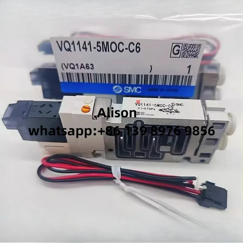 SMC solenoid valve VQ2141/2140/2240/1140/1240/1141-5MOC/L B-C4/C6/C8 3
SMC solenoid valve VQ2141/2140/2240/1140/1240/1141-5MOC/L B-C4/C6/C8 3