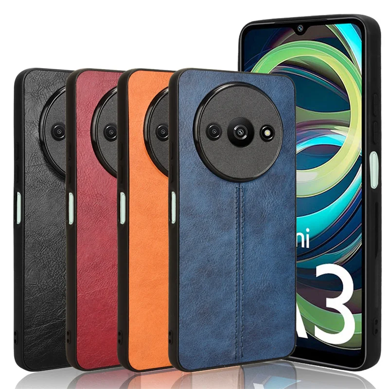 For Xiaomi Redmi A3 RedmiA3 4G Case Calfskin PU Leather lines Shockproof Hard Back Cover Matte Case for Xiaomi Redmi A3 RedmiA3
For Xiaomi Redmi A3 RedmiA3 4G Case Calfskin PU Leather lines Shockproof Hard Back Cover Matte Case for Xiaomi Redmi A3 RedmiA3