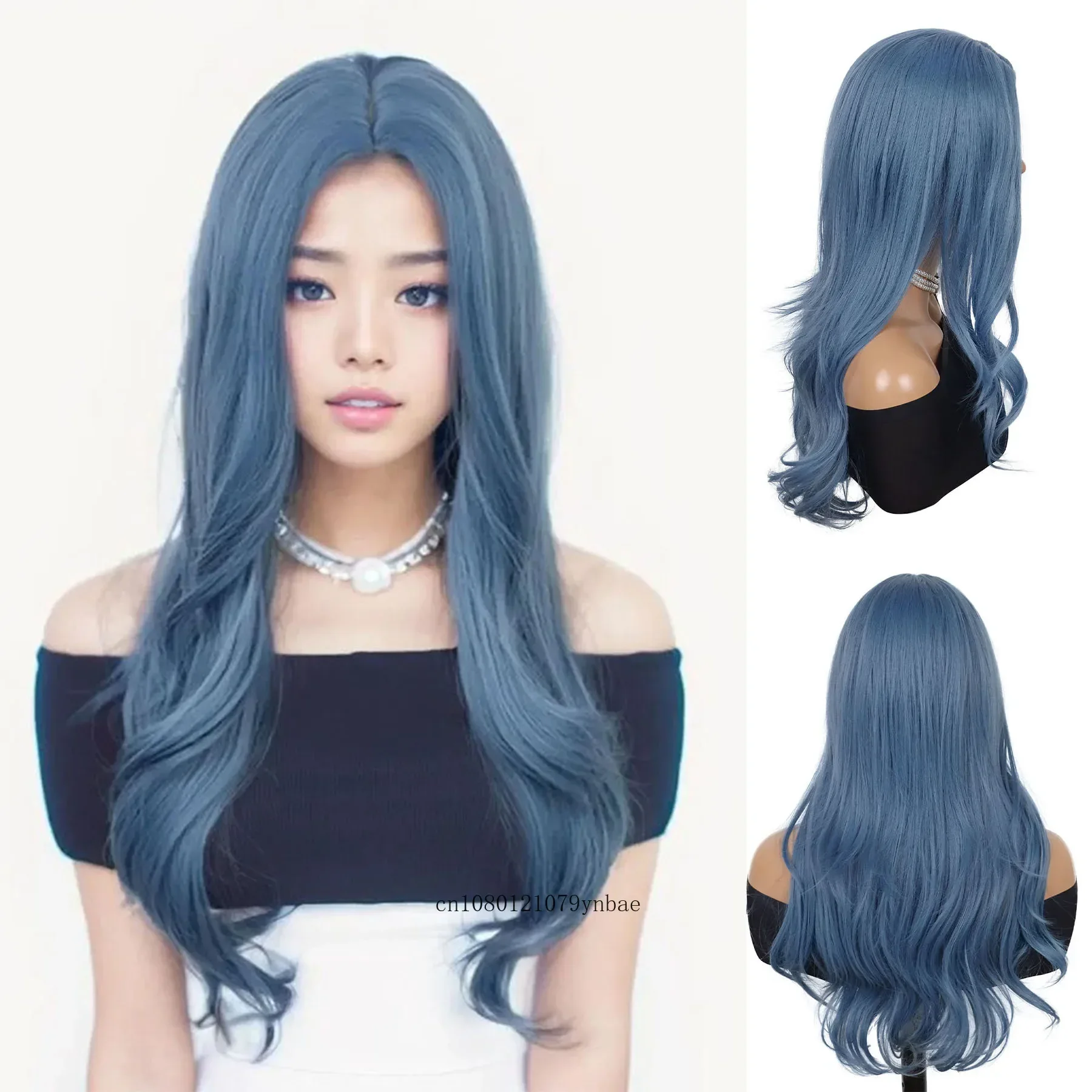 Synthetic Blue Wigs for Women 28 Inch Middle Part Long Curly Wig Natural Looking Heat Resistant Cosplay Halloween Costume Party
Synthetic Blue Wigs for Women 28 Inch Middle Part Long Curly Wig Natural Looking Heat Resistant Cosplay Halloween Costume Party